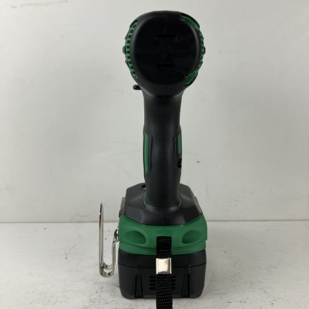 ЗЗ HITACHI 日立 36v インパクトドライバ バッテリーx2 充電器 ケース付 WH36DA グリーン×ブラック
