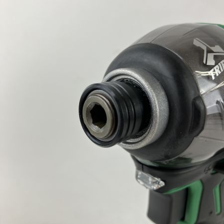 ЗЗ HITACHI 日立 36v インパクトドライバ バッテリーx2 充電器 ケース付 WH36DA グリーン×ブラック