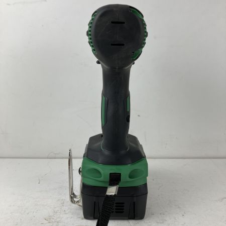 ЗЗ HITACHI 日立 18v インパクトドライバ バッテリーx2 充電器 ケース付 WH18DDL2 グリーン×ブラック
