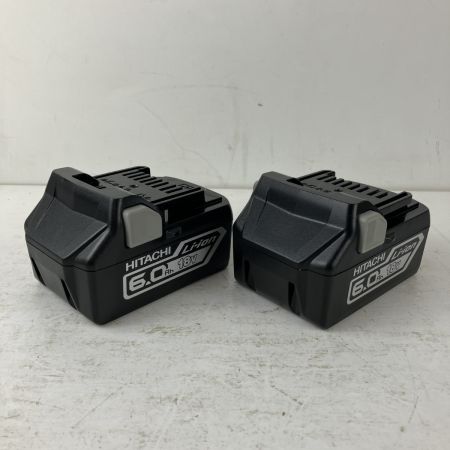 ЗЗ HITACHI 日立 18v インパクトドライバ バッテリーx2 充電器 ケース付 WH18DDL2 グリーン×ブラック