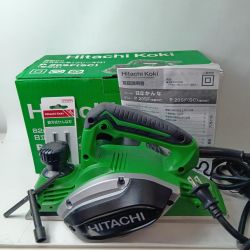 HITACHI 日立  電動カンナ  P20SF(SC) グリーン 100v 82mm 替刃 取説 箱付 Sランク