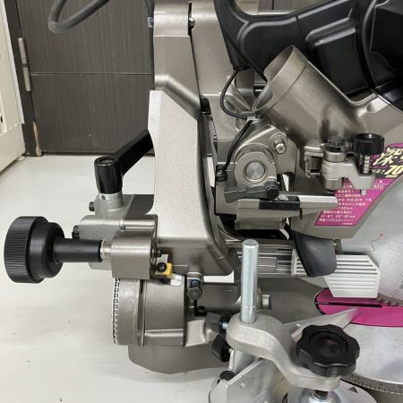 ЗЗ HITACHI 日立 100v 190mm スライド丸のこ ダストバッグ 取説付 C7RSHC ピンク×ブラック