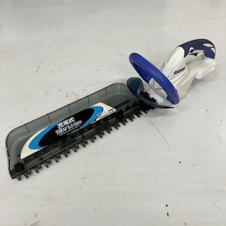 ЗЗ HITACHI 日立 18v 400mm コードレス植木バリカン バッテリーx2 充電器付 FCH18DSL ホワイト×ブルー