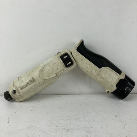 ЗЗ MAKITA マキタ 7.2v ペンインパクトドライバ バッテリーx2 充電器 ケース付 TD020D ホワイト