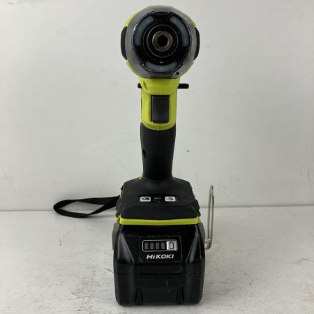 HiKOKI ハイコーキ 36v インパクトドライバ バッテリーx2 充電器 ケース付 WH36DD スパイダーイエロー