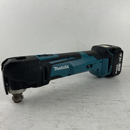 ЗЗ MAKITA マキタ 14.4v 充電式マルチツール バッテリーx2 充電器 ケース付 TM41D ブルー
