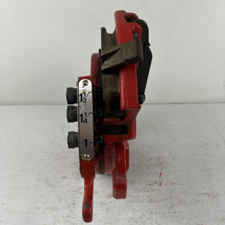 ЗЗ REX レッキス 自動切上ダイヘッド チェーザ付 1-1 1/2 レッド