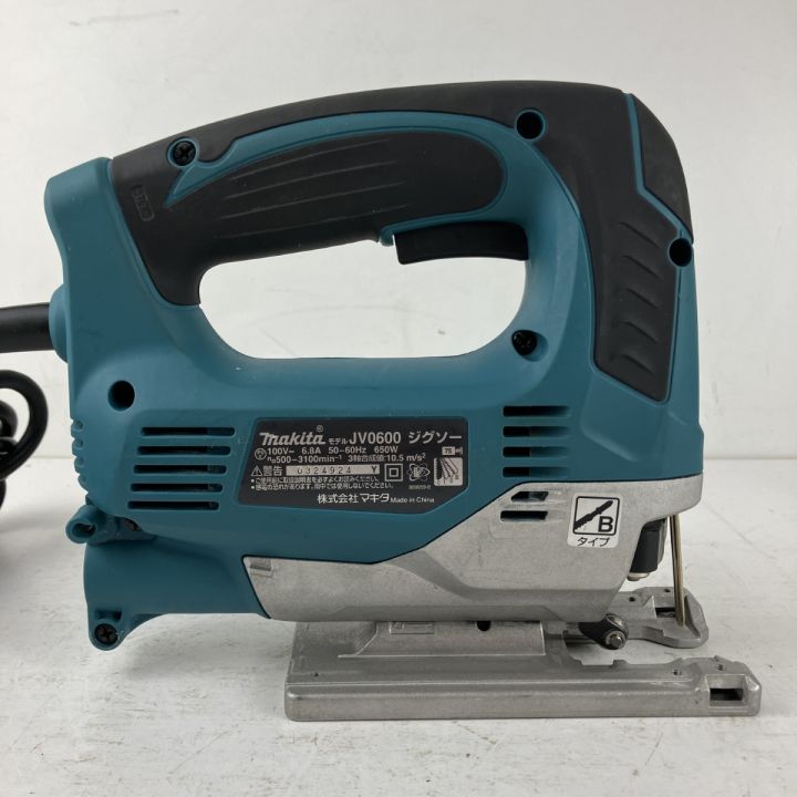 ЗЗ MAKITA マキタ 100v ジグソー ケース付 JV0600 ブルー - 中古工具 