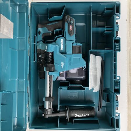 ЗЗ MAKITA マキタ 40v 20mm 充電式ハンマドリル 集じんシステム付 ※バッテリー、充電器無し HR010G ブルー