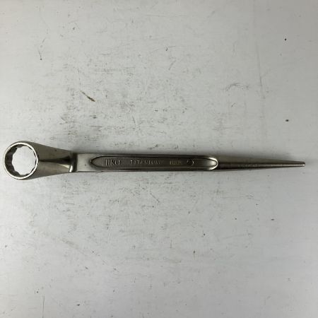 ЗЗ JIRO 32mm チタン 片口メガネレンチ M20 シルバー