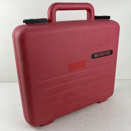 ЗЗ MAX マックス 55mm 高圧 フィニッシュネイラ ケース付 HA-55SF2(D) ブラック×レッド