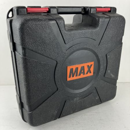 ЗЗ MAX マックス 65mm 高圧 エア釘打ち機 ケース付 HN-65N3(D) ブラック×レッド