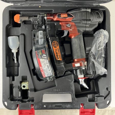 ЗЗ MAX マックス 41mm 高圧 ねじ打ち機 ケース付 HV-R41G4 マイスターレッド