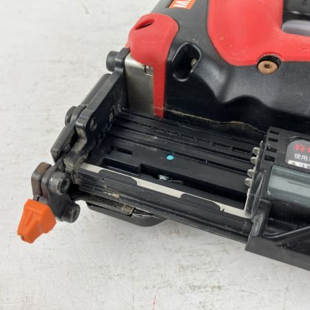 ЗЗ MAX マックス 14.4v 35mm 充電式ピンタッカ バッテリーx1 充電器 ケース付 TJ-35P2 ブラック×レッド