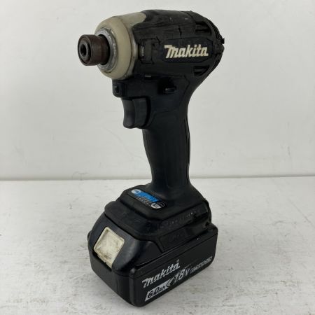 ЗЗ MAKITA マキタ 18v 充電式インパクトドライバ バッテリーx1付 ※充電器無し TD172D ブラック