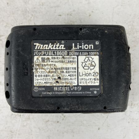 ЗЗ MAKITA マキタ 18v 充電式インパクトドライバ バッテリーx1付 ※充電器無し TD172D ブラック