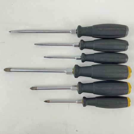 ЗЗ PB SWISS TOOLS スイスツールズ 貫通ドライバー プラス×3 マイナス×3 6本組 8193D/8102D ブラック