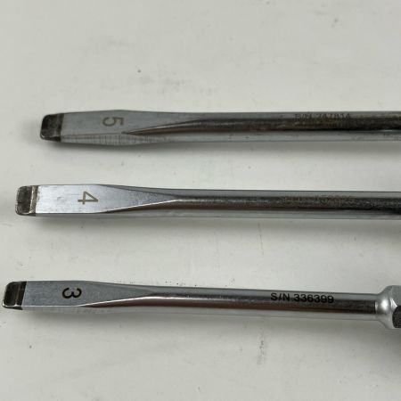 ЗЗ PB SWISS TOOLS スイスツールズ 貫通ドライバー プラス×3 マイナス×3 6本組 8193D/8102D ブラック