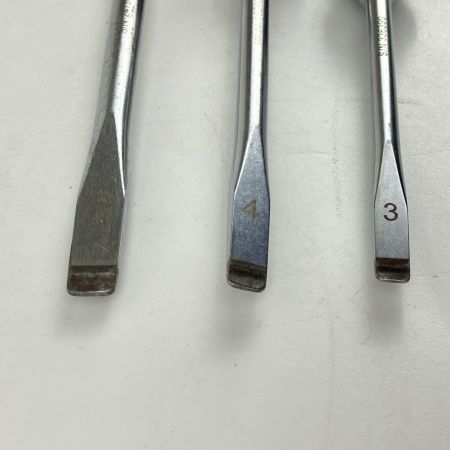 ЗЗ PB SWISS TOOLS スイスツールズ 貫通ドライバー プラス×3 マイナス×3 6本組 8193D/8102D ブラック