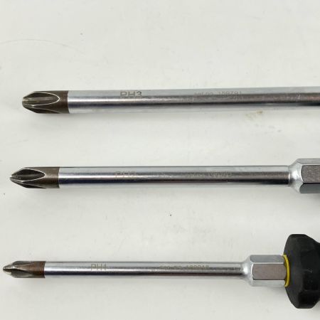 ЗЗ PB SWISS TOOLS スイスツールズ 貫通ドライバー プラス×3 マイナス×3 6本組 8193D/8102D ブラック