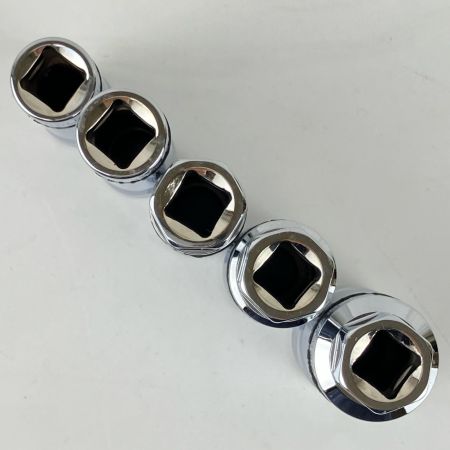 ЗЗ nepros プラグレンチ ソケット 差込角9.5ｍｍ 5個+ホルダー NB3-13SP/14SP/16SP/18SP/208SP シルバー