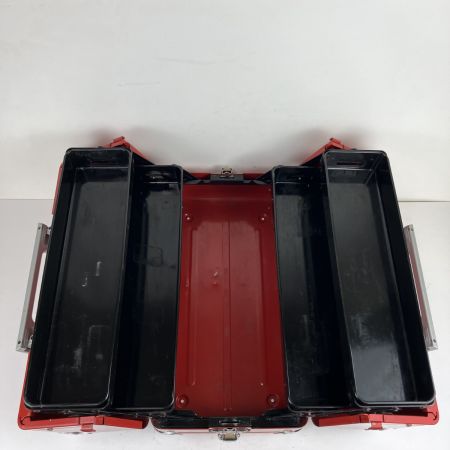 ЗЗ KTC ケーティーシー 両開きメタルケース 工具ケース ツールBOX EK1-AR2 レッド