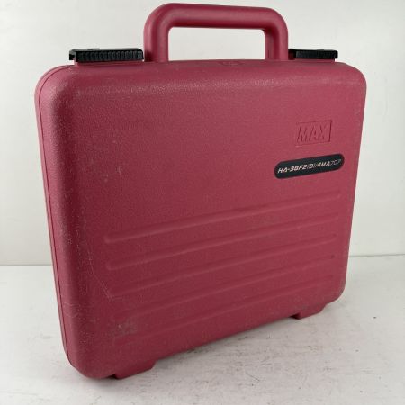 ЗЗ MAX マックス 38mm 高圧 フロアタッカ ケース付 HA-38F2(D)/4MA レッド