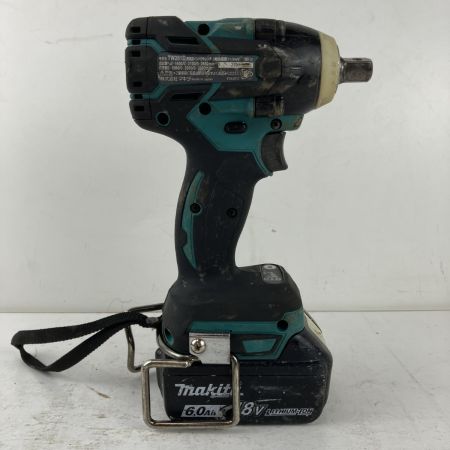 ЗЗ MAKITA マキタ 18v 12.7mm インパクトレンチ バッテリーx1付 ※充電器無し TW281D ブラック