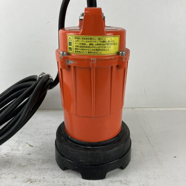 中古 寺田ポンプ 100v 口径32ｍｍ 本体のみ SG-150C オレンジ ЗЗ TERADA 寺田 100v 口径32mm 水中ポンプ SG-150C オレンジ