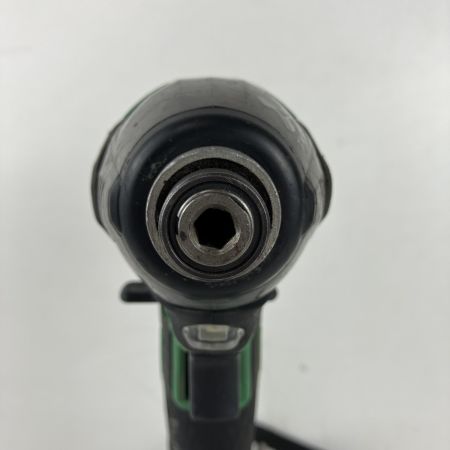 ЗЗ HiKOKI ハイコーキ 14.4v インパクトドライバ バッテリーx1 ケース付 ※充電器無し WH14DDL2 グリーン×ブラック