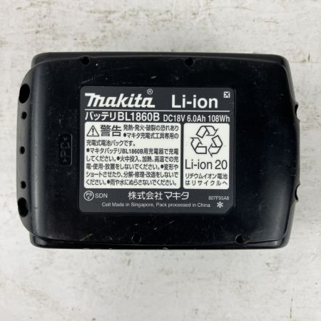 ЗЗ MAKITA マキタ 18v 充電式インパクトドライバ バッテリーx1 充電器 ケース付 TD171D ブラウン