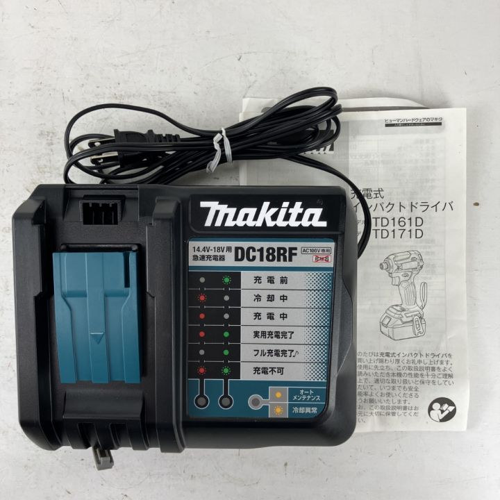 ЗЗ MAKITA マキタ 18v 充電式インパクトドライバ バッテリーx1 充電器 