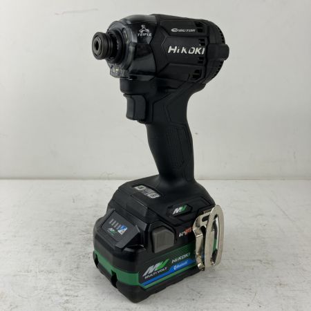 ЗЗ HiKOKI ハイコーキ 36v インパクトドライバ バッテリーx2 充電器 ケース付 WH36DC ブラック