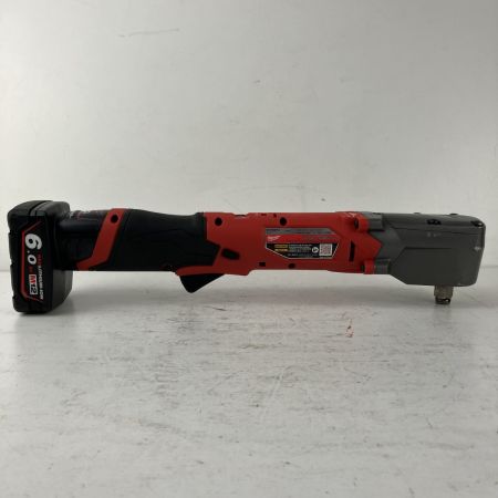 ЗЗ Milwaukee 12v 12.7mm アングルインパクトレンチ バッテリーx1 充電器付 M12FRAIWF12 レッド