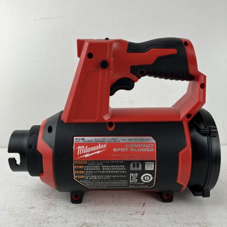 ЗЗ Milwaukee ミルウォーキー 12v コンパクトブロワー ※バッテリー、充電器無し M12BBL レッド