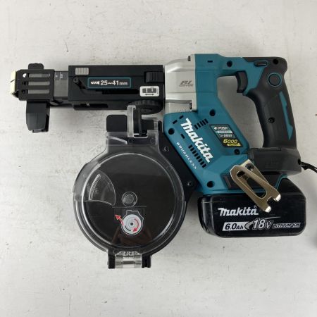 ЗЗ MAKITA マキタ 18v 充電式スクリュードライバ バッテリーx1 充電器 ケース付 FR451D ブルー