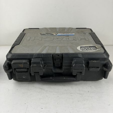 ЗЗ HITACHI 日立 18v 充電式インパクトドライバ バッテリーx1 充電器 ケース付 WH18DDL ブラック×ブルー