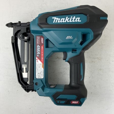 ЗЗ MAKITA マキタ 40v 38mm 充電式フロアタッカ 取説 箱付 ※バッテリー、充電器無し ST003G ブルー