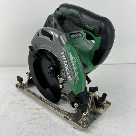 ЗЗ HITACHI 日立 18v 165mm コードレス丸のこ バッテリーx1付 ※充電器無し C18DBAL グリーン