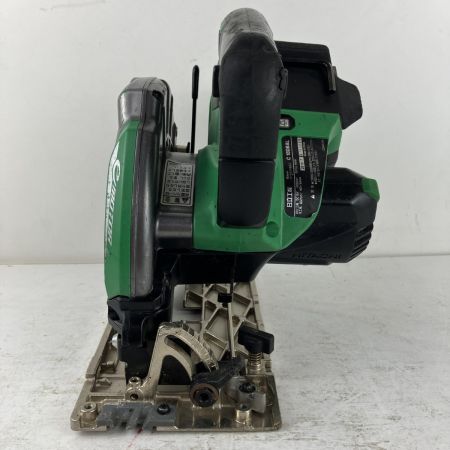 ЗЗ HITACHI 日立 18v 165mm コードレス丸のこ バッテリーx1付 ※充電器無し C18DBAL グリーン