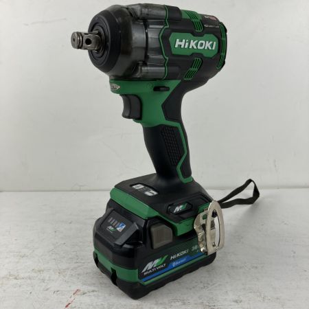 ЗЗ HiKOKI ハイコーキ 36v インパクトレンチ バッテリーx2 充電器 ケース付 WR36DH グリーン