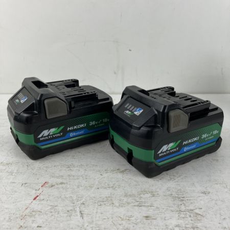 ЗЗ HiKOKI ハイコーキ 36v インパクトレンチ バッテリーx2 充電器 ケース付 WR36DH グリーン