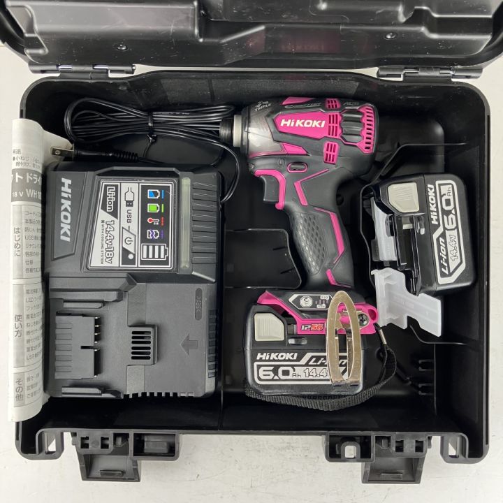 ЗЗ HiKOKI ハイコーキ 14.4v インパクトドライバ バッテリーx2 充電器