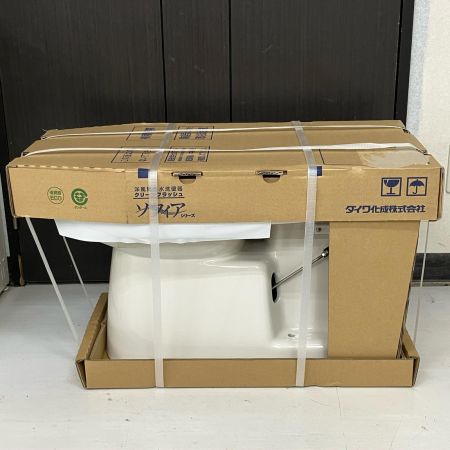 ЗЗ ダイワ化成 洋風簡易水洗便器 クリーンフラッシュ ソフィアシリーズ 手洗付 便座なし FZ-300-H アイボリー