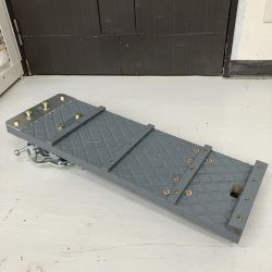 ЗЗ 藤井電工 ツヨロン 700mm 柱上作業台 単板式 K-2 グレー Sランク