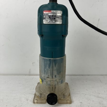 ЗЗ MAKITA マキタ 100v トリマ ガイド スパナ付 3707F ブルー