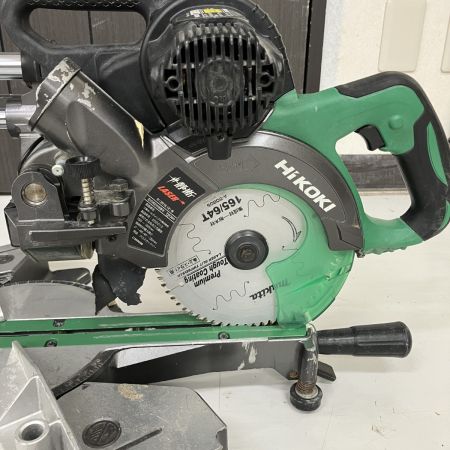 ЗЗ HiKOKI ハイコーキ 100v 165mm スライド丸のこ C6RSHD ブラック×グリーン