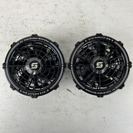 ЗЗ シンメン株式会社 20v 3350mAh ファンバッテリー付フルセット S-AIR SA-125 RE7 06BK ブラック