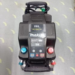 MAKITA マキタ コンプレッサー　常圧2口 高圧2口 11L 100v 22227330 使用感有 速打ち 充填時間約5分 AC462XL ブラック Cランク