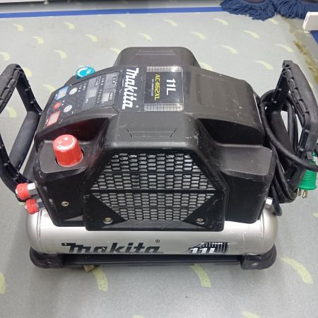 MAKITA マキタ コンプレッサー　常圧2口 高圧2口 11L 100v 22227330 使用感有 速打ち 充填時間約5分 AC462XL ブラック